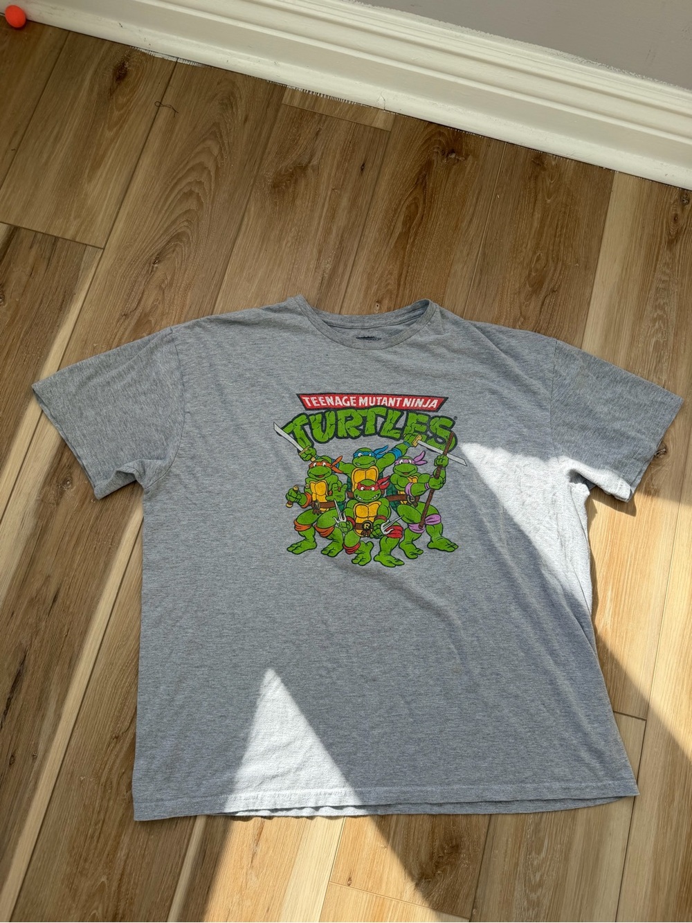 Gray Teenage Mutant Ninja Turtles Graphic Tee